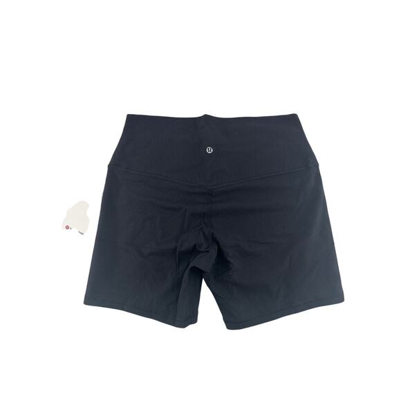 Lululemon Black Align™ High-Rise Ribbed Short 6" Size 12 - Picture 8 of 11